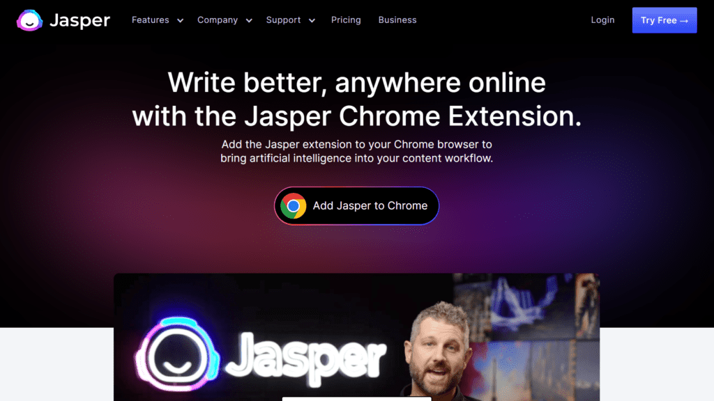 Extension Chrome Jasper IA